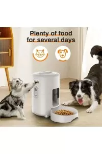 2L Kediler ve Köpekler Akıllı Besleyici Otomatik Dağıtıcı Uzaktan Besleme