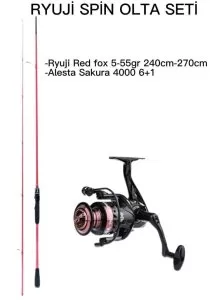 Ryuji Red Fox Spin Olta Seti